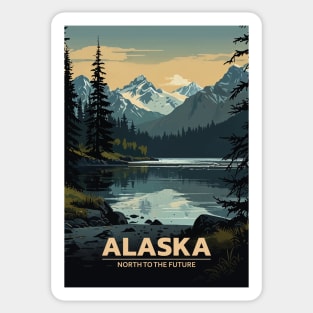 Alaska State Travel Sticker